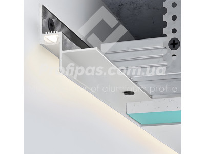 LED-профіль тіньового шву, 14 мм.,
