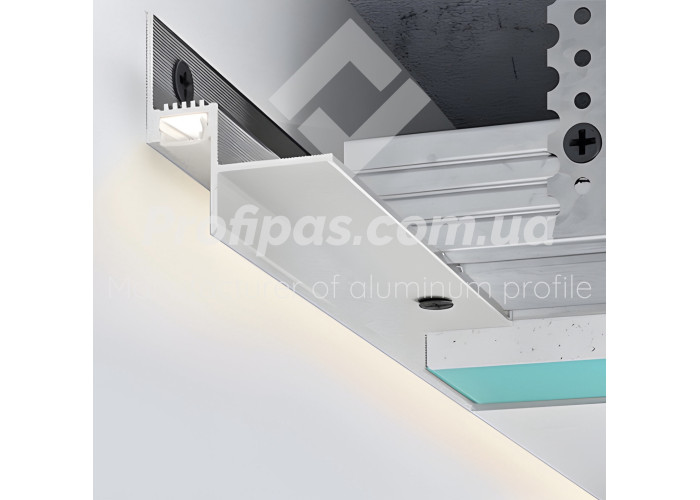 LED-профіль тіньового шву, 14 мм.,
