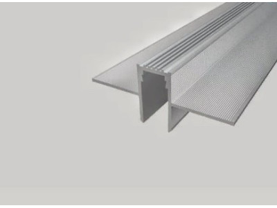 LED-профіль тіньового шву, 15 мм.,  без покриття, Сріблястий, ЦІНА ЗА МЕТР ПОГОННИЙ